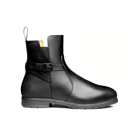 Women's 6-Inch Work Boot, 8 1/2 W, Black, FN-02