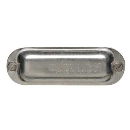 Conduit Body Cover,1 in,Aluminum,Form 85
