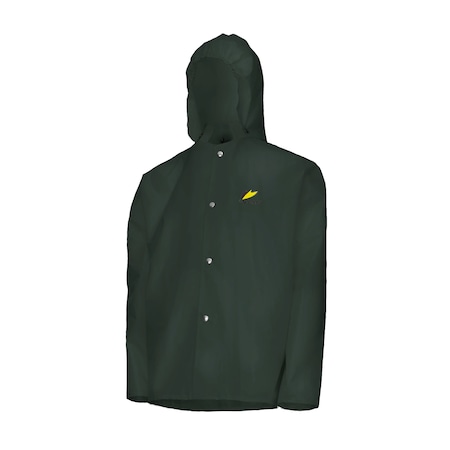 Irontex jacket w/ hood snaps - Green