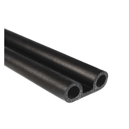 Lid Seal, Double Bulb, 0.50" H, .150" Dia