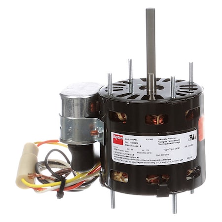 HVAC Motor,1/20 HP,3000 rpm,115V,3.3