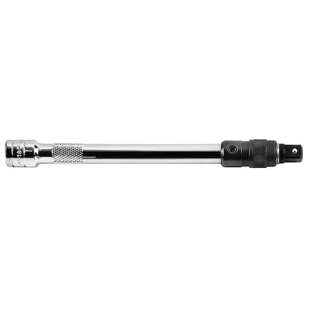 Locking Extension 3/8" Dr, 13 1/2 in L, 1 Pieces, Chrome