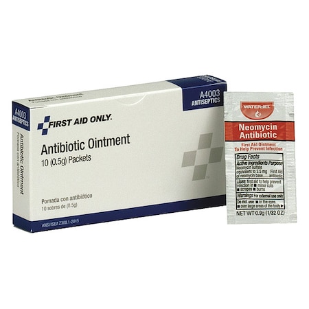 Antibiotic Ointment, Packet, 0.9g, PK10
