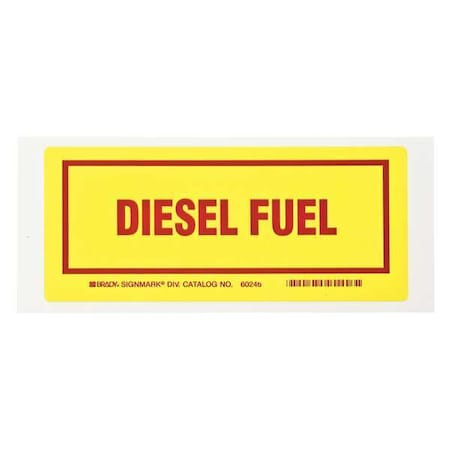 Container Label,3 In. H,7 In. W,PK25