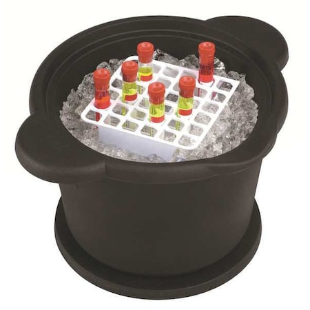 Ice Bucket,Round,4L,Black
