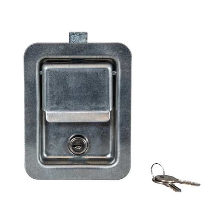 Latch, Flush-Mount, Locking, Paddle