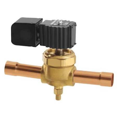 Refrigeration Solenoid Valve,1-1/8 In