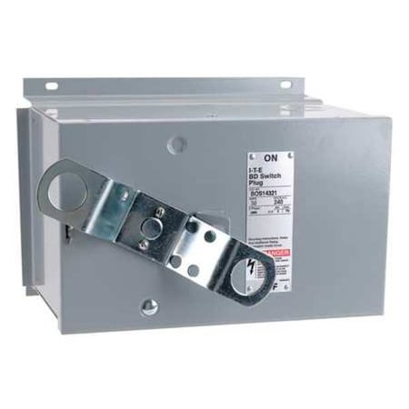 Bus Plug, 30A, 600V AC, BOS, H, K, R, 3 Phase, 3 Wire