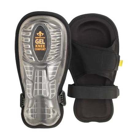 Knee Pad and Shin Guard, Non-marring, Gel, Foam Pad, Rubber Cap, hook-and-loop Closure, 2 Straps