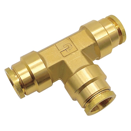 Tee, Tube 5/8", 5/8", Push-Fit 5/8"