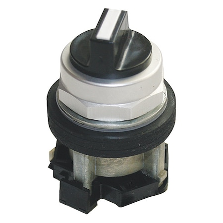 Non-Illuminated Selector Switch,IP65,Blk