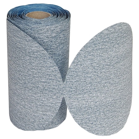 PSA Sanding Disc Roll,6 In,P180GSC