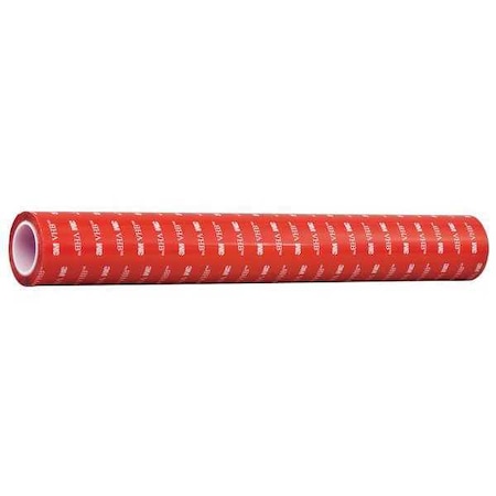 Double-Sided Foam Tape, 12 in W, 1 yd L, 1/32 in, Polyethylene Foam, Double-Sided