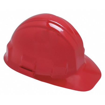 Hard Hat, Sentry III*, Polyethylene, 6 Point Ratchet, Type 1, Class E, Red