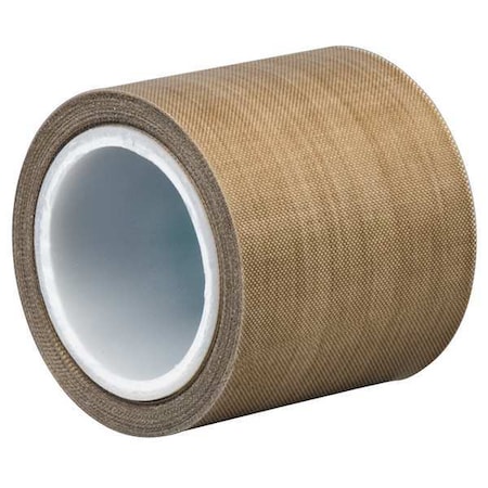 PTFE Glass Cloth Tape,2 in x 5 yd,6mil