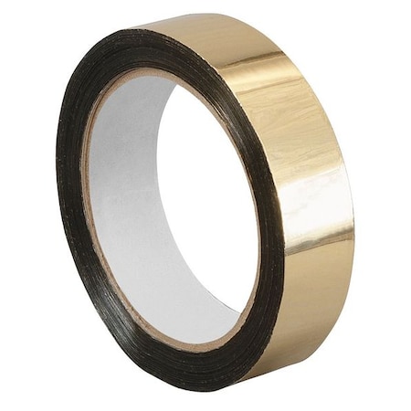 Metalized Film Tape,72 yd L,1/4" W