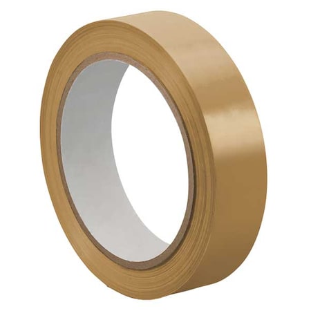 Bag Sealing Tape,UPVC,Tan,3/8In x 72 Yd