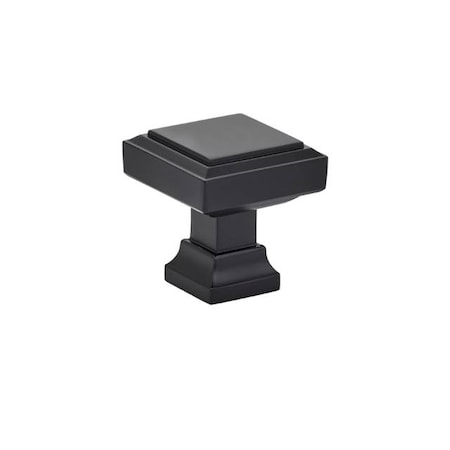 Flat Black Knobs 86295US19