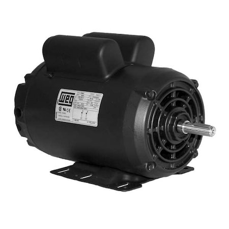 Air Compressor Motor, 5 HP, 1745rpm, 208-230V, 184T