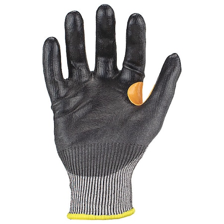 Knit Gloves, Cut Level A4 ,Dipped ,Polyurethane ,Smooth ,S 1 PR