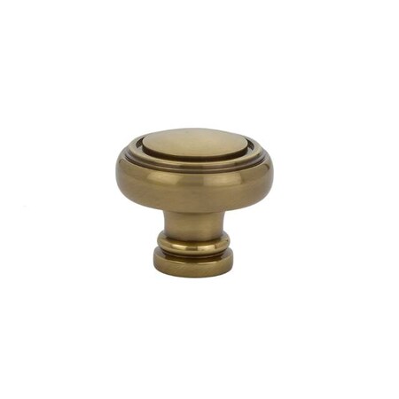 French Antique Brass Knob 86611US7