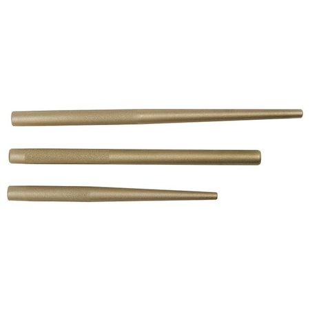 Demolition Punch Set,3 Pieces,Brass