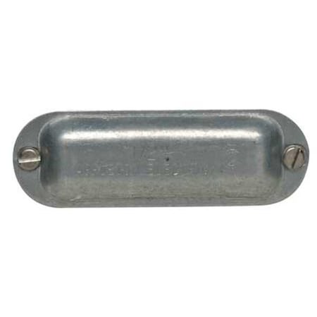 Conduit Body Cover,1/2 in.,Steel,Form 35