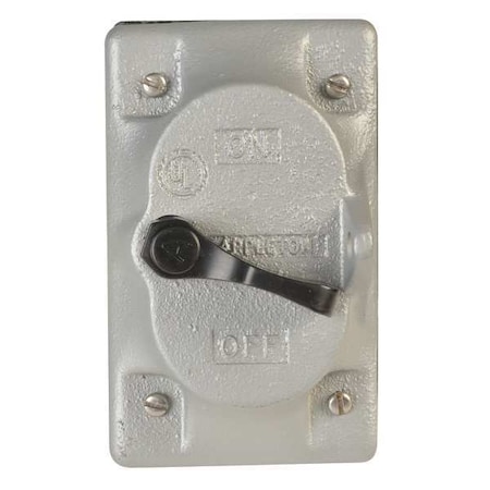 1 Gang -Gang Vertical Weatherproof Cover, 2-13/16 in W, 4-9/16 in H