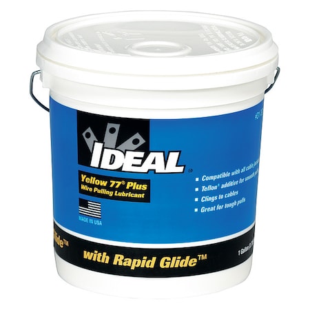 Wire Pulling Lubricant,1 gal. Bucket,Ylw