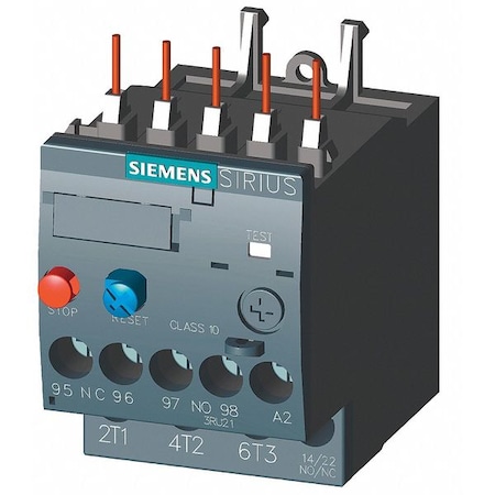 Overload Relay, 1NC/1NO, 2.2 A Min current, 3.2 A Max current, 690V AC