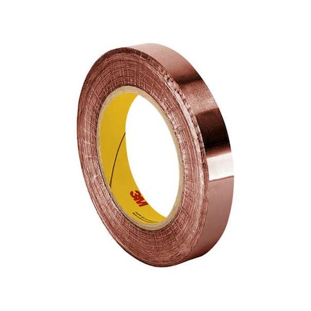 Conductive Electrical Tape, Copper, 6 yd L