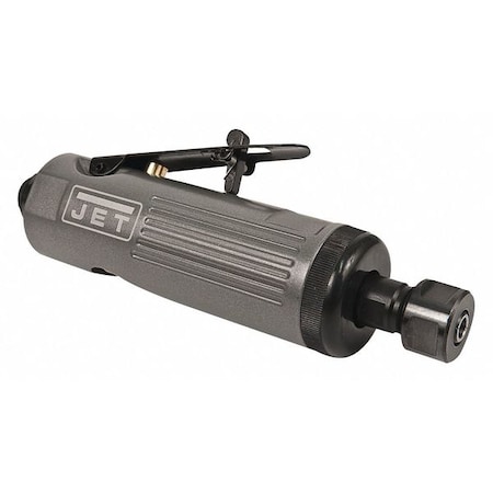 Straight Pneumatic R6 Die Grinder,1/4", 1/4 in Air Inlet, 1/4" Collet, 23,000 rpm, 1/2 HP