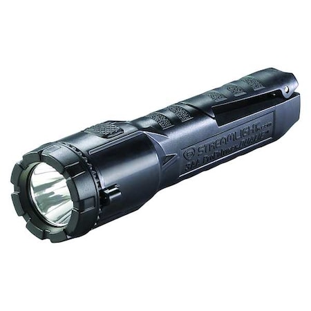 Dualie 3AA Flashlight, Black Industrial Handheld Flashlight, 245 lm