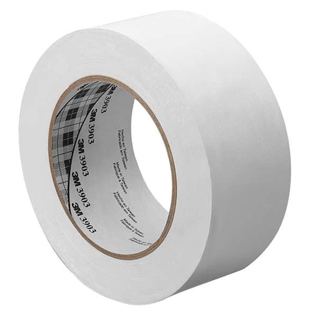 Duct Tape, White, 50 yd L, 1 in W