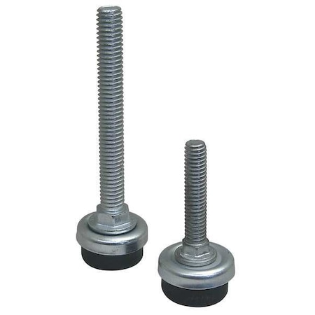 Furniture Glides, Screw-In, Rd, 1-1/8", PK4