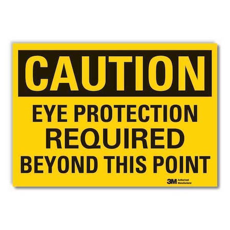 Caution Sign,10 in. H,Vinyl
