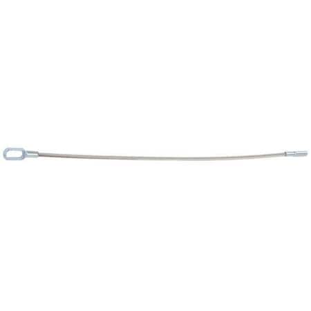 Fish Tape Leader,Flexible,1/8 x 12 In,SS