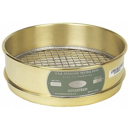Sieve, .265", B/S, 8 In, Full Ht