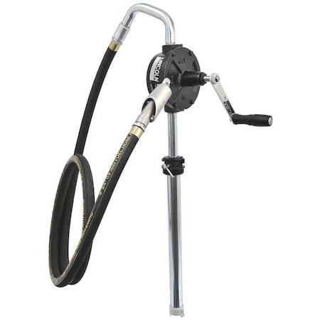 Rotary Pump, 3-Vane,w/Hose,16 to 55 Gal.