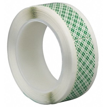 Double-Sided Foam Tape, 1 in W, 1 in L, 1/32 in, Polyurethane Foam, Double-Sided, 324 PK