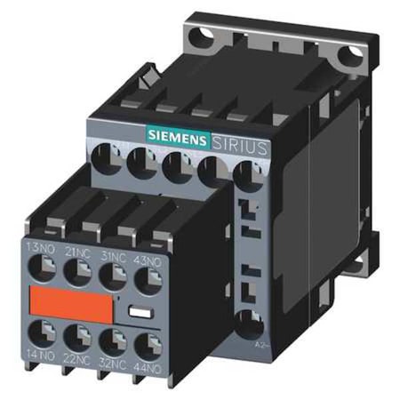 IEC Magnetic Contactor, 2NC/2NO, 24V DC, 3 P, Non-Reversing, Screw
