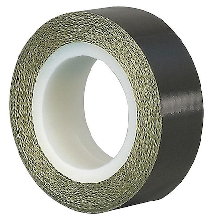 Cloth Tape, Black, 5 yd L, 1 in W