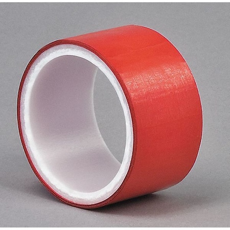 Splicing Tape, Red, 5 yd L, 1 in W