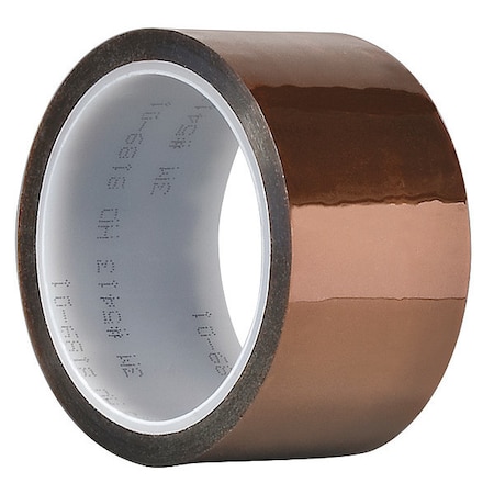 Electrical Tape, Amber, 36 yd L, 1/2 in W
