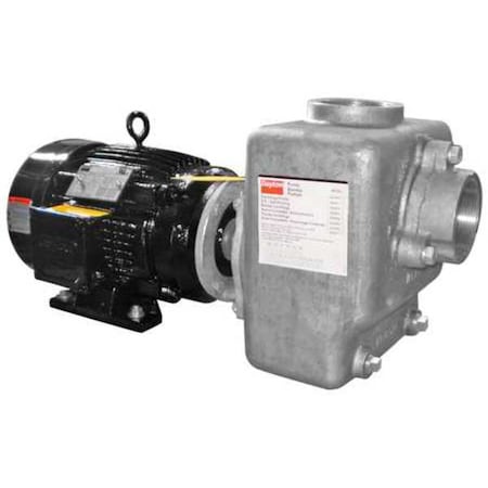 Centrifugal Pump, 5 hp, 208 to 230/460V AC, 3 Phase, 88 ft Max Head