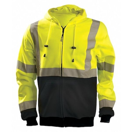Sweatshirt, 3, R, Polyester, Yellow, XL