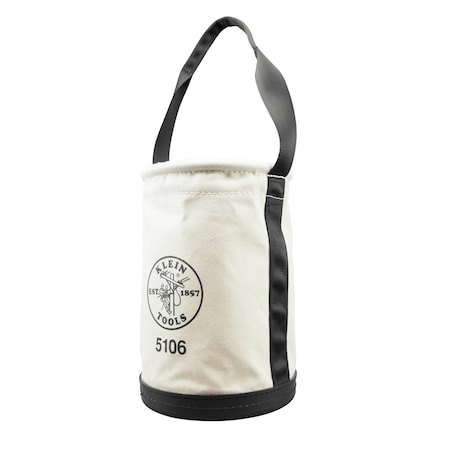 Bucket Bag, Natural, Canvas, 1 Pockets