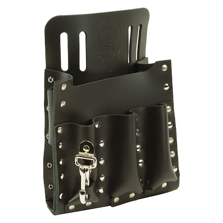 Black Leather 6 Pockets, 5127