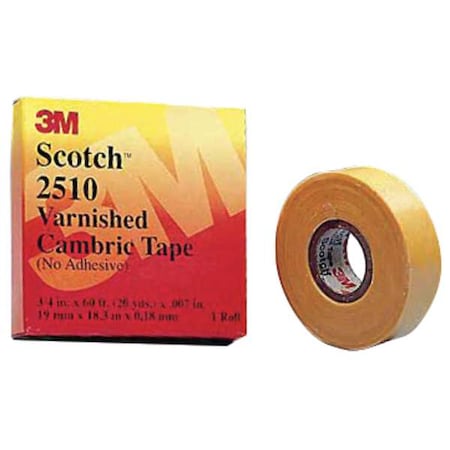 ElectricalTape,Yellow,20ydL,3/4inW,PK20