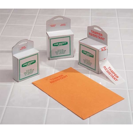 Security Label,2-1/2 In. H,PK250